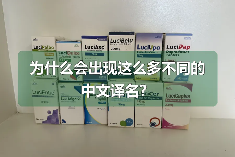 为什么会出现这么多不同的中文译名？